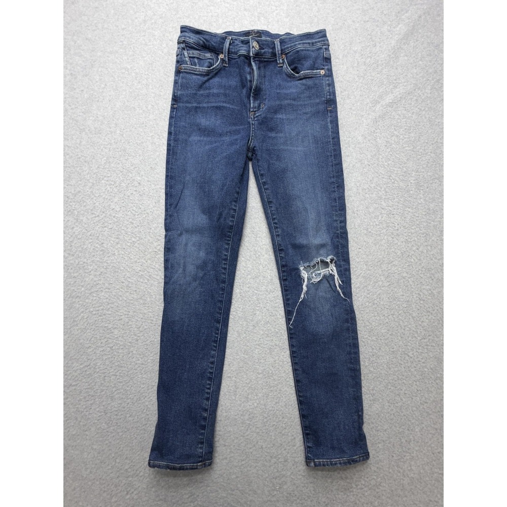 Citizens Of Humanity‎ Rocket Jeans Womens 27 Blue Med Wash Skinny Denim